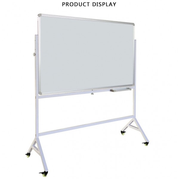 Gzvisuals Mobile Magnetic Whiteboard, Double sided (A3030)