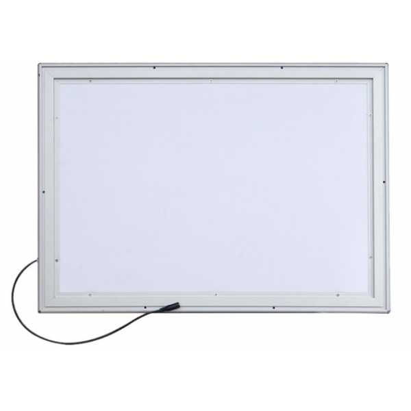 Gzvisuals Ultra-thin Snap Open Poster Light Box, Aluminum Frame Lightbox (CLED25)