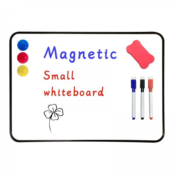 Gzvisuals Magnetic Dry Erase Lapboard, Double Sided Portable Whiteboard (XBB-A3)