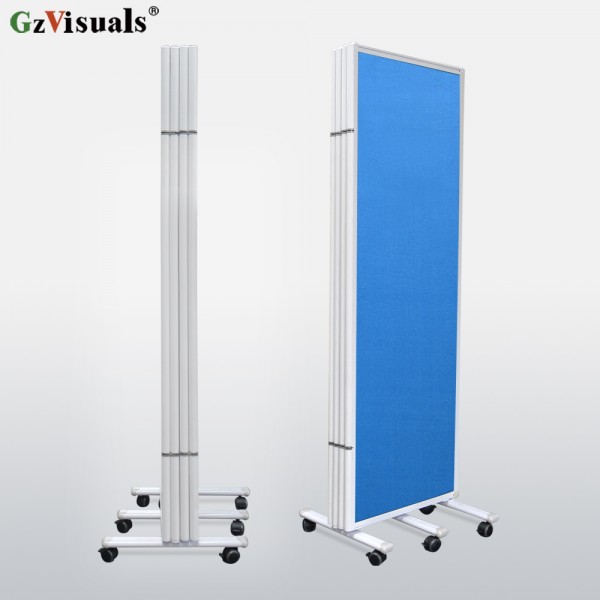 Gzvisual Movable 3 Panel Room Divider (SWW32-Ⅳ)