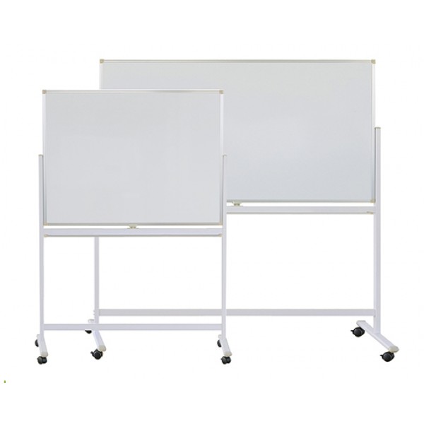 Gzvisuals Mobile Magnetic Whiteboard, Double sided (TA2525)