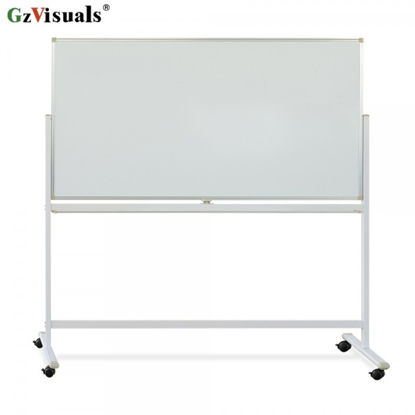 Gzvisuals Mobile Magnetic Whiteboard, Double sided (TA3030)