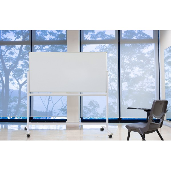 Gzvisuals Mobile Magnetic Whiteboard, Double sided (TA3030)