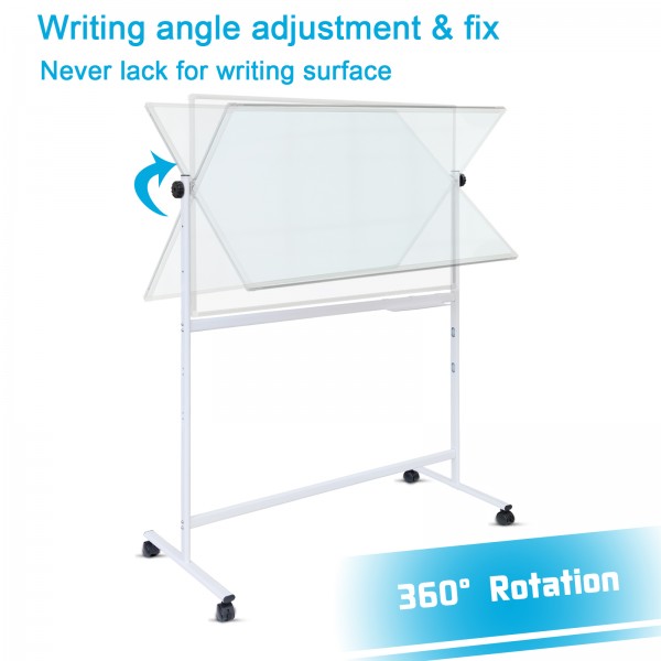 Gzvisuals Mobile Magnetic Whiteboard, Double sided (TF4020)