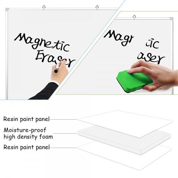 Gzvisuals Ultra-Slim Magnetic Whiteboard (09#-1)
